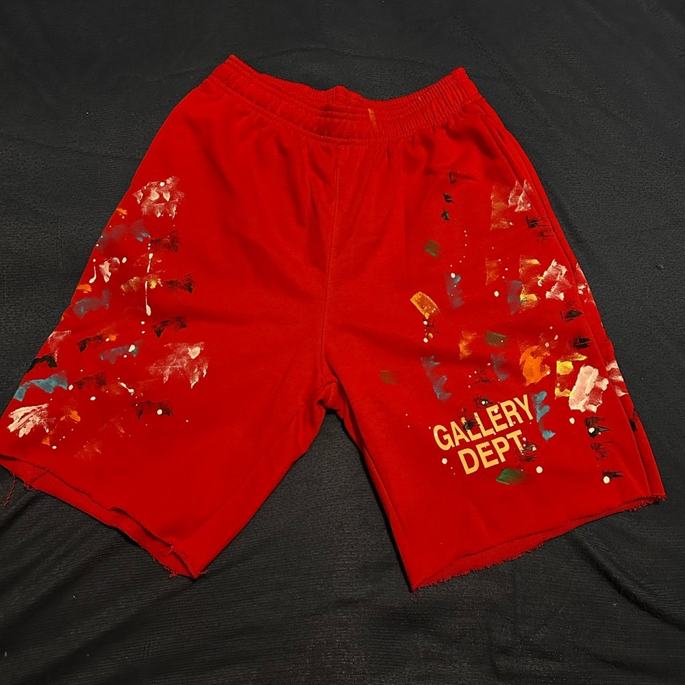 Red gallery dept shorts Brand new